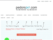 Tablet Screenshot of pedors247.com